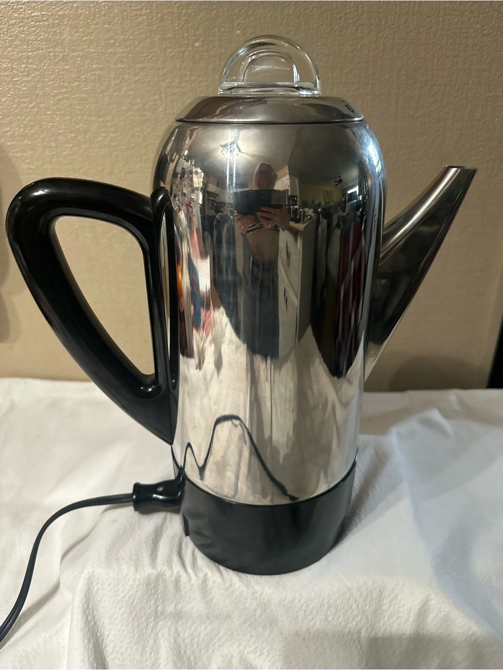 Hamilton Beach Stainless Steel 12 Cup Electric Percolator/ Coffee Pot - Picture 3 of 11